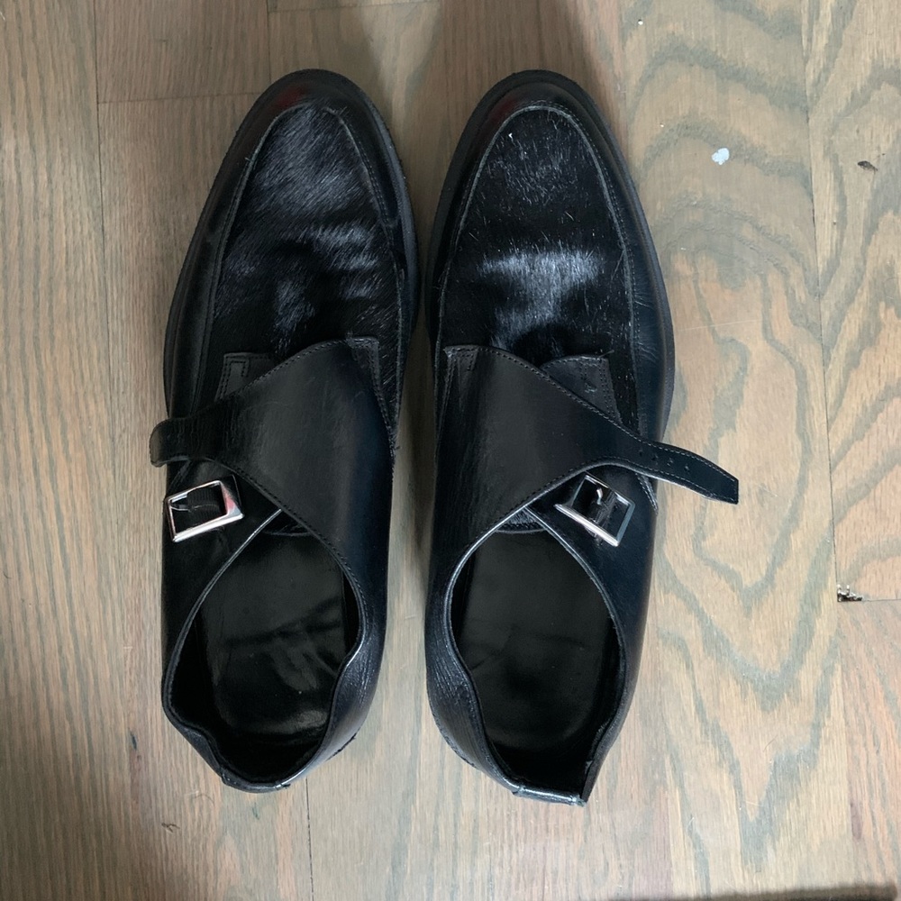 Zara calf hair shoes